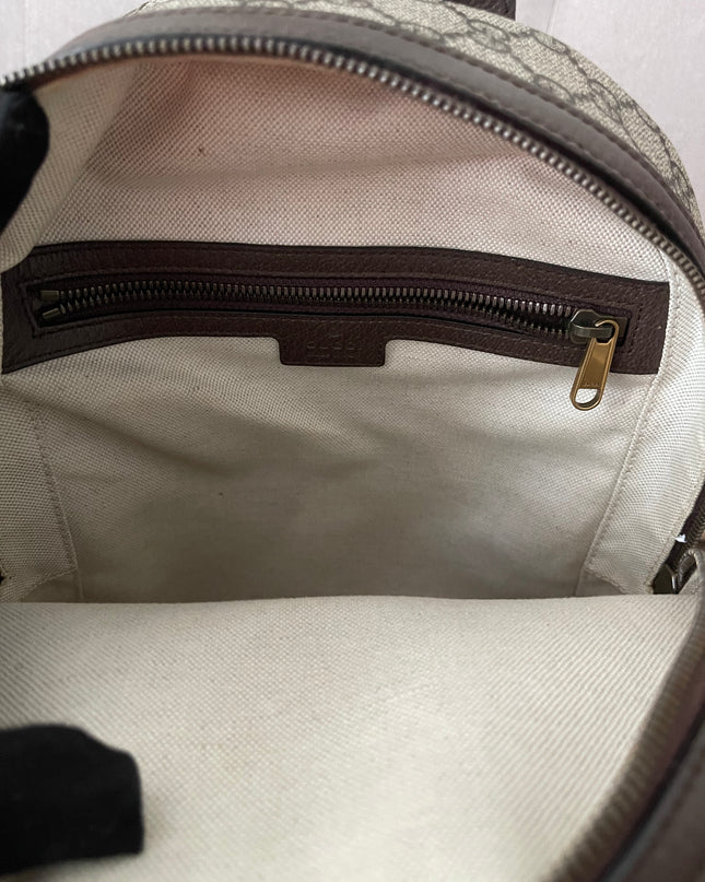 Preloved Authentic Gucci GG Ophidia Small Backpack — Supreme Canvas