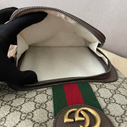 Preloved Authentic Slightly Used Gucci GG Ophidia Small Backpack