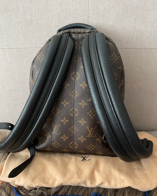 Preloved Authentic Louis Vuitton Palm Springs Backpack — Monogram Reverse Canvas