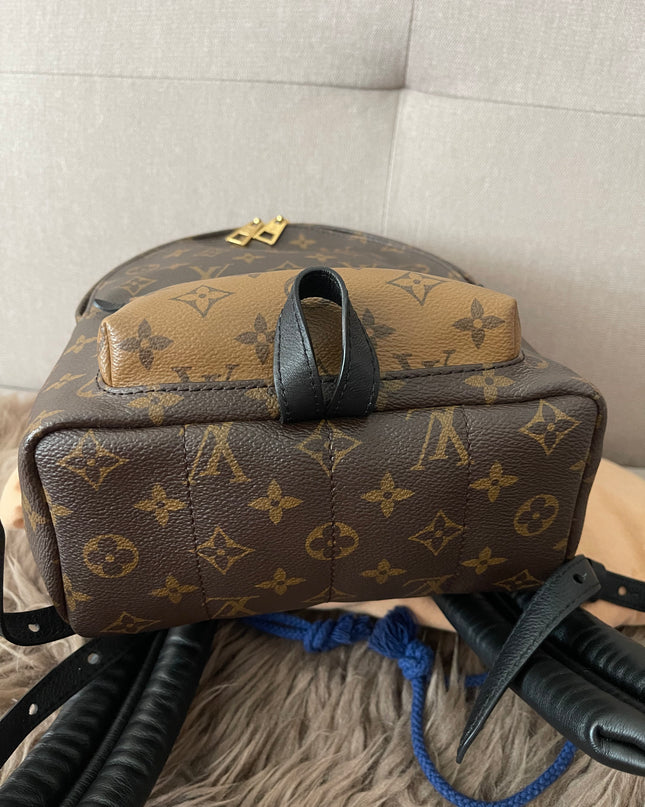 Preloved Authentic Louis Vuitton Palm Springs Backpack — Monogram Reverse Canvas