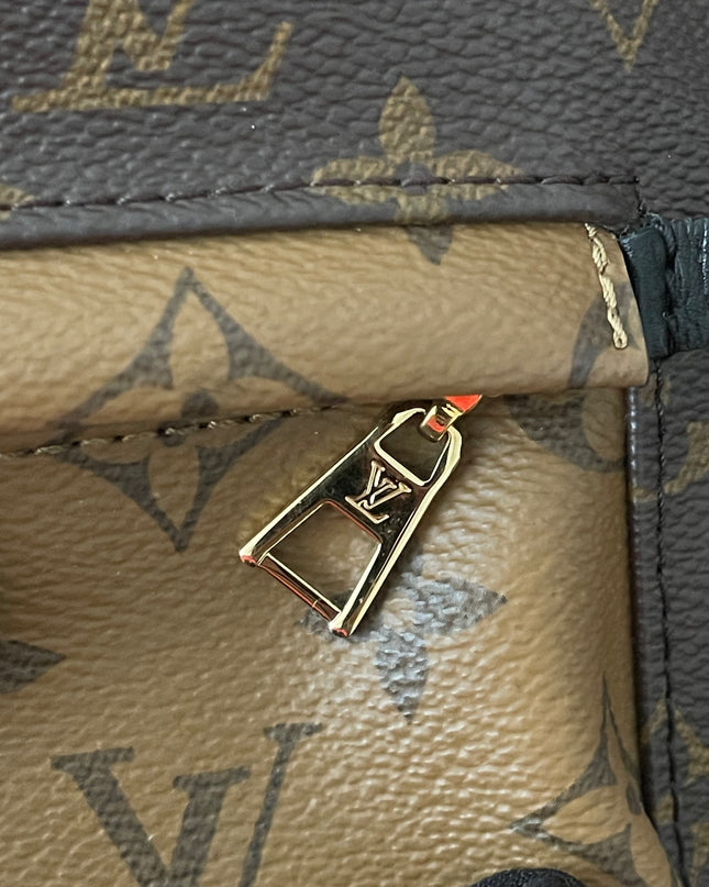 Preloved Authentic Louis Vuitton Palm Springs Backpack — Monogram Reverse Canvas