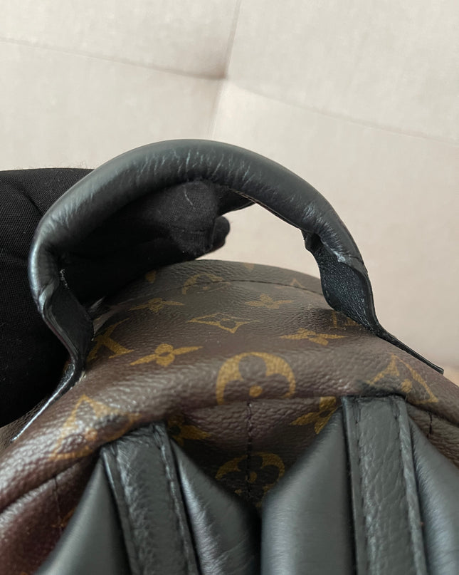 Preloved Authentic Louis Vuitton Palm Springs Backpack — Monogram Reverse Canvas