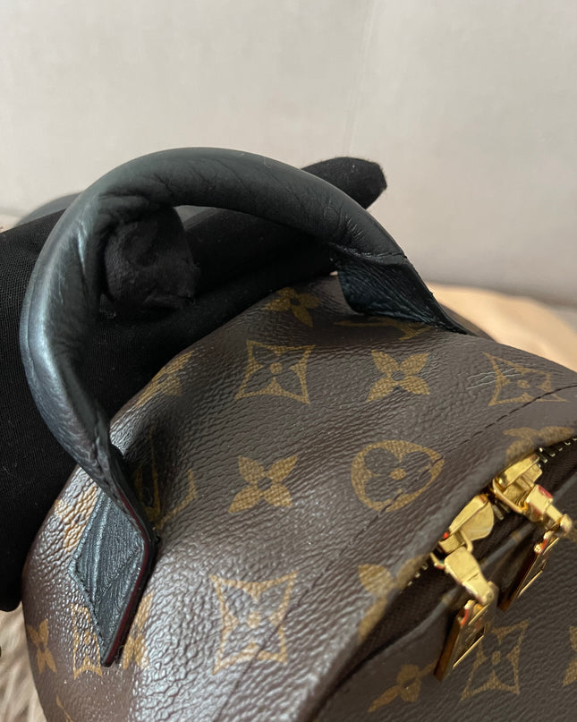 Preloved Authentic Louis Vuitton Palm Springs Backpack — Monogram Reverse Canvas