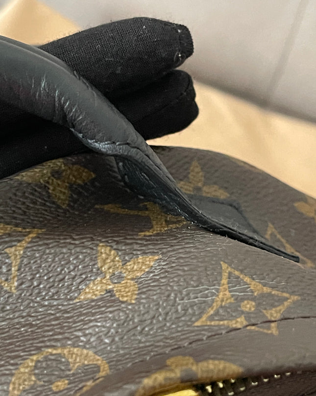 Preloved Authentic Louis Vuitton Palm Springs Backpack — Monogram Reverse Canvas