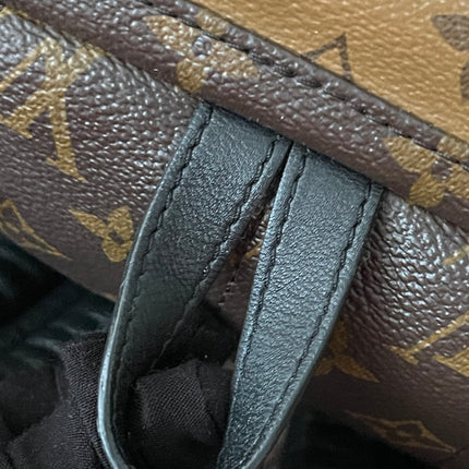 Preloved Authentic Louis Vuitton Palm Springs Backpack — Monogram Reverse Canvas