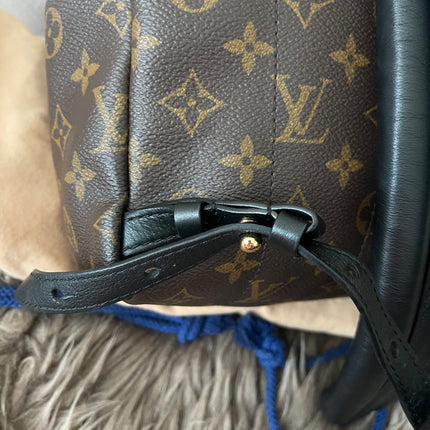 Preloved Authentic Louis Vuitton Palm Springs Backpack — Monogram Reverse Canvas