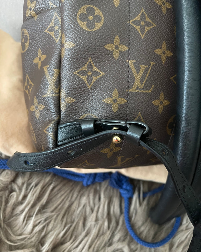 Preloved Authentic Louis Vuitton Palm Springs Backpack — Monogram Reverse Canvas