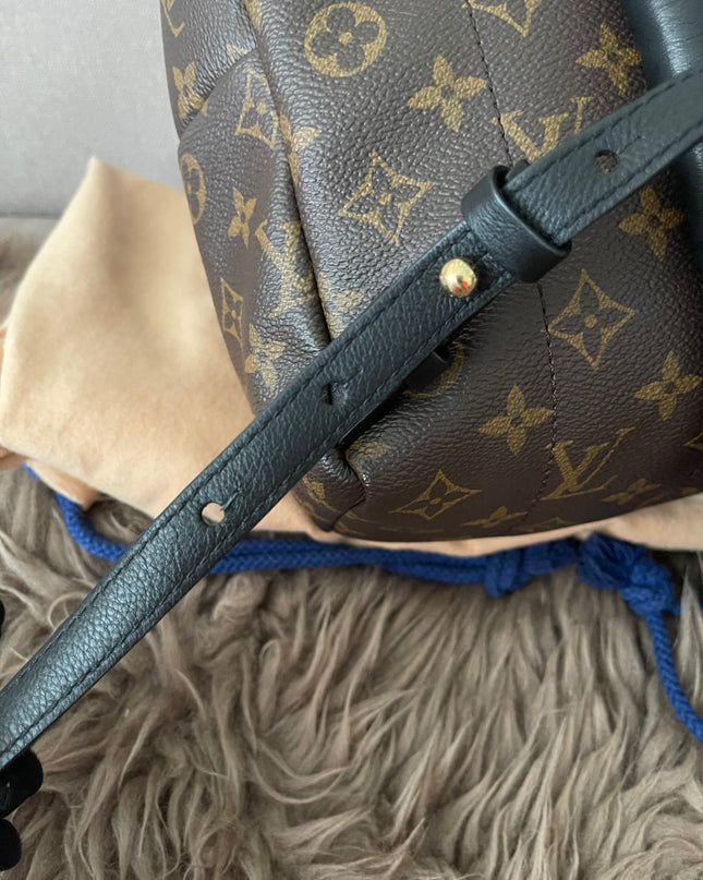 Preloved Authentic Louis Vuitton Palm Springs Backpack — Monogram Reverse Canvas