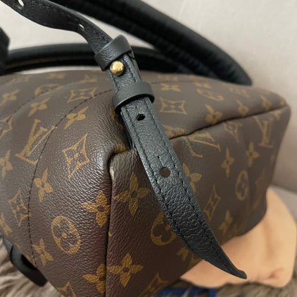 Preloved Authentic Louis Vuitton Palm Springs Backpack — Monogram Reverse Canvas