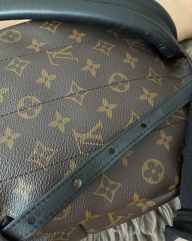 Preloved Authentic Louis Vuitton Palm Springs Backpack — Monogram Reverse Canvas