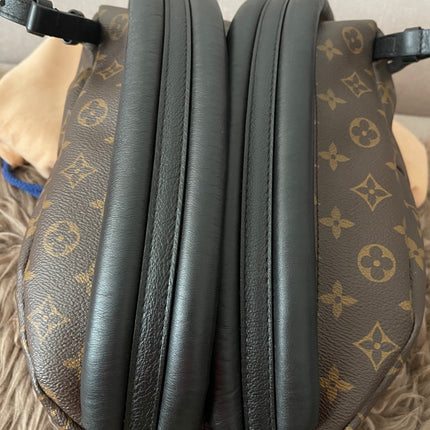Preloved Authentic Louis Vuitton Palm Springs Backpack — Monogram Reverse Canvas