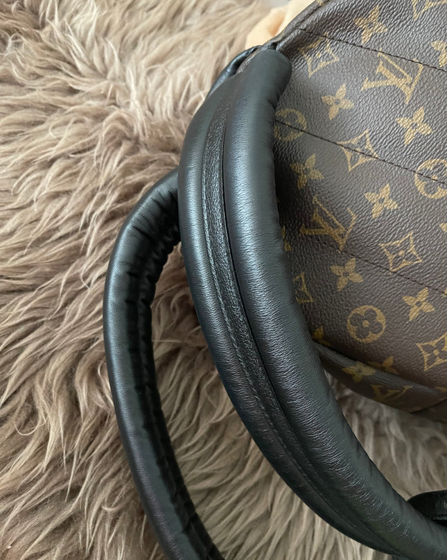 Preloved Authentic Louis Vuitton Palm Springs Backpack — Monogram Reverse Canvas