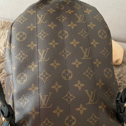 Preloved Authentic Louis Vuitton Palm Springs Backpack — Monogram Reverse Canvas