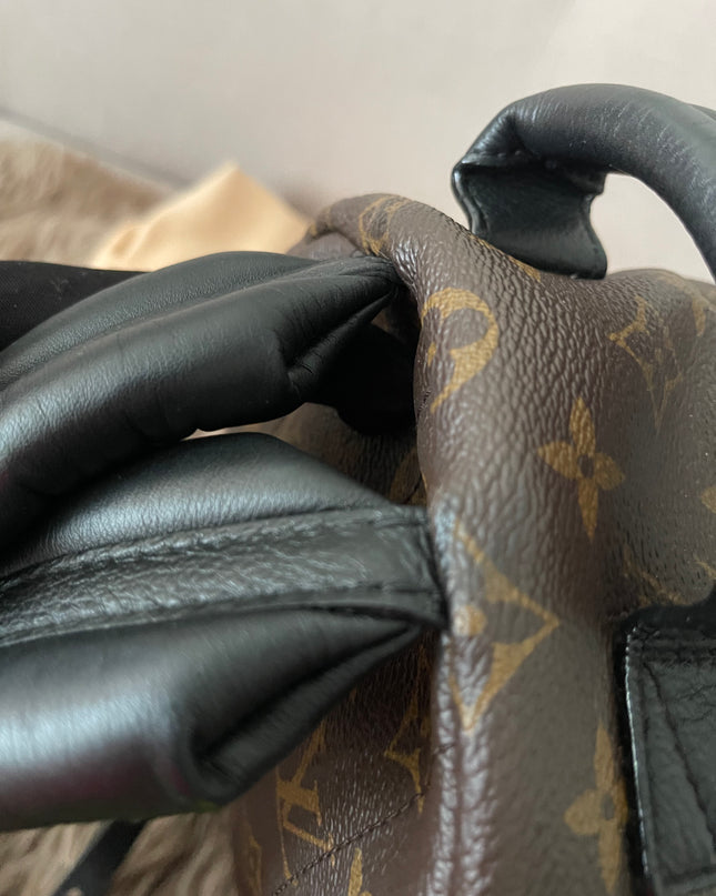 Preloved Authentic Louis Vuitton Palm Springs Backpack — Monogram Reverse Canvas