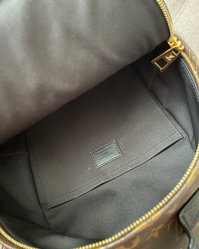 Preloved Authentic Louis Vuitton Palm Springs Backpack — Monogram Reverse Canvas