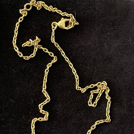 Preloved Authentic Slightly Used Hermes O'Kelly Pendant Size Pm Black Gold Plated