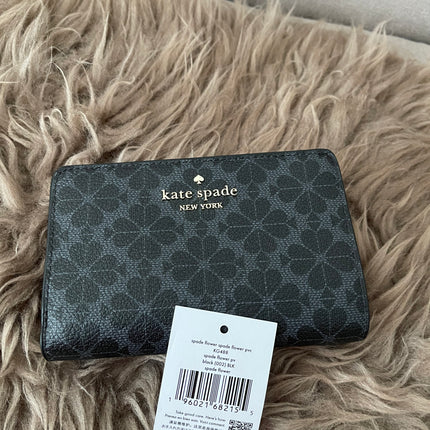 Preloved Authentic Like New Kate Spade New York Spade Flower Medium Bifold Wallet