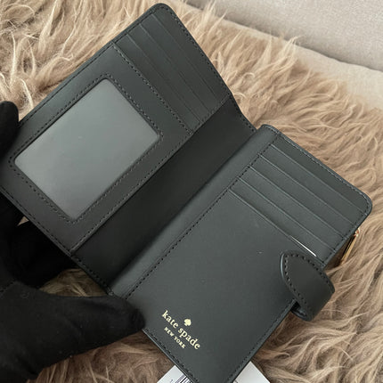 Preloved Authentic Like New Kate Spade New York Spade Flower Medium Bifold Wallet