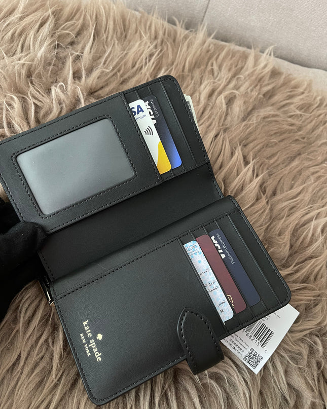 Preloved Authentic Like New Kate Spade New York Spade Flower Medium Bifold Wallet