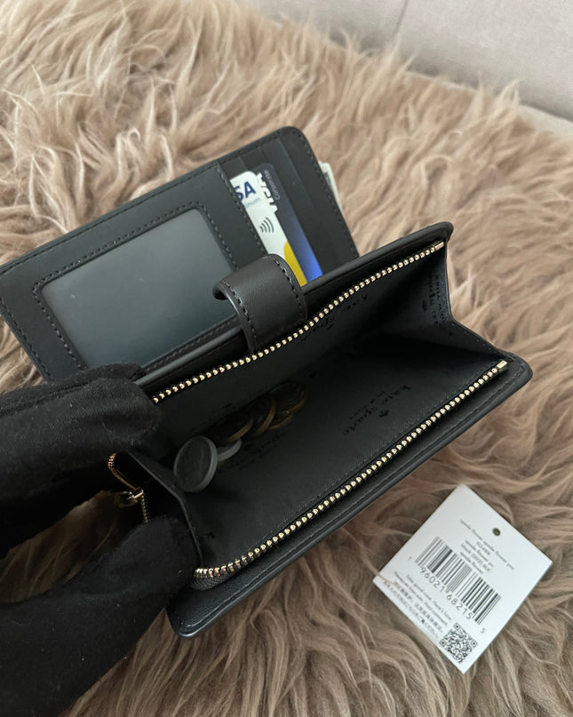 Preloved Authentic Like New Kate Spade New York Spade Flower Medium Bifold Wallet