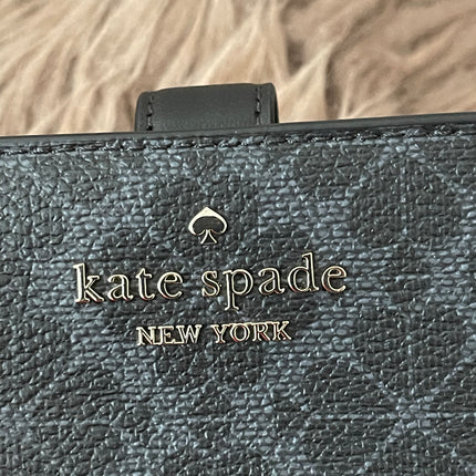 Preloved Authentic Like New Kate Spade New York Spade Flower Medium Bifold Wallet