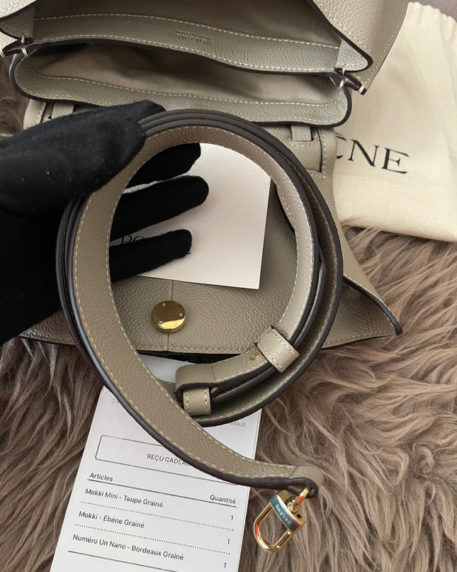 Preloved Authentic  Polène Mokki Mini Handbag — Brand New