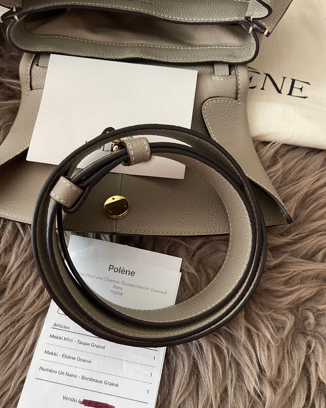 Preloved Authentic  Polène Mokki Mini Handbag — Brand New