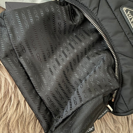 Preloved Authentic Like New Prada Padded Re-Nylon Shoulder Bag