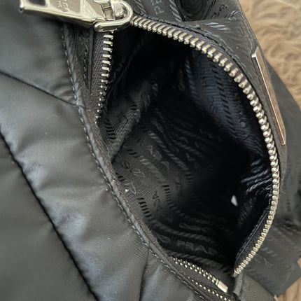 Preloved Authentic Like New Prada Padded Re-Nylon Shoulder Bag
