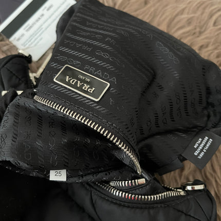 Preloved Authentic Like New Prada Padded Re-Nylon Shoulder Bag