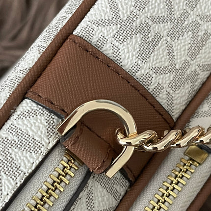 Preloved Authentic Michael Kors Jet Set Travel Medium Logo Crossbody Bag