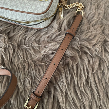 Preloved Authentic Michael Kors Jet Set Travel Medium Logo Crossbody Bag