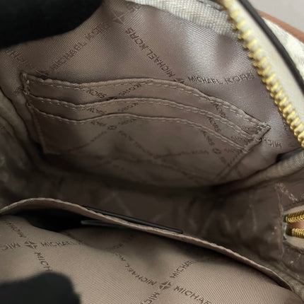 Preloved Authentic Michael Kors Jet Set Travel Medium Logo Crossbody Bag