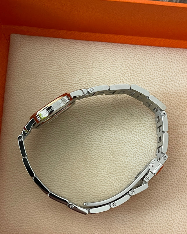 Preloved Authentic Hermès Clipper Watch 2 tone 24MM 16.5cm
