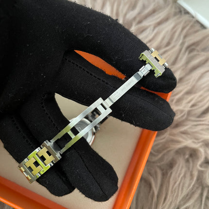 Preloved Authentic Hermès Clipper Watch 2 tone 24MM 16.5cm