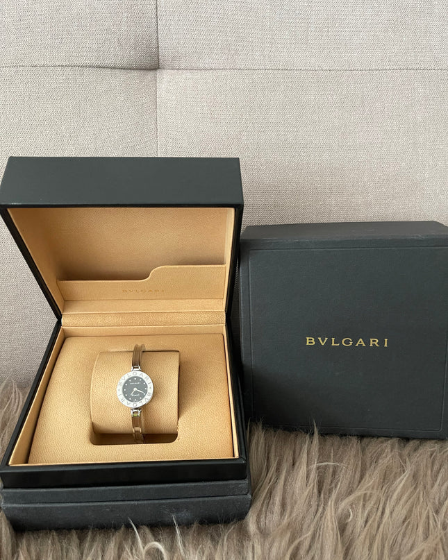 Preloved Authentic Bulgari B.Zero1 Black Dial 22mm 16.5cm