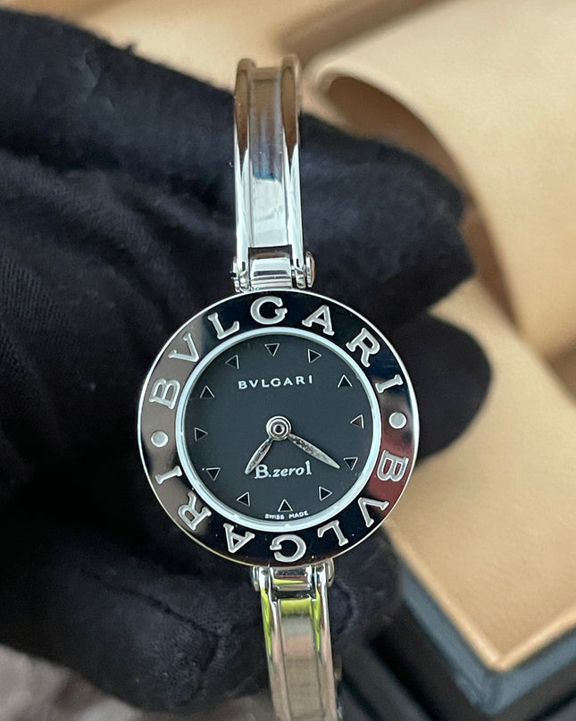 Preloved Authentic Bulgari B.Zero1 Black Dial 22mm 16.5cm