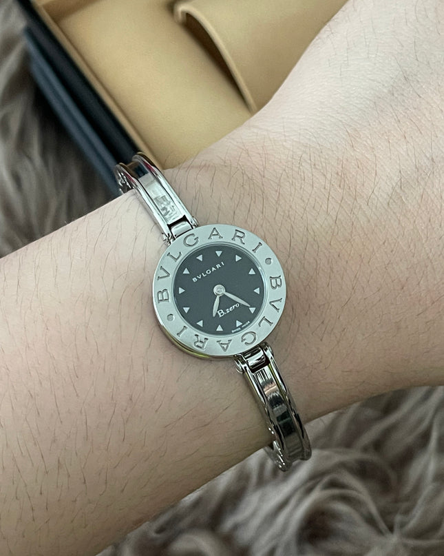 Preloved Authentic Bulgari B.Zero1 Black Dial 22mm 16.5cm