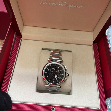 BIG DROP! Preloved Ferragamo Idillio Quartz Chronograph 42mm