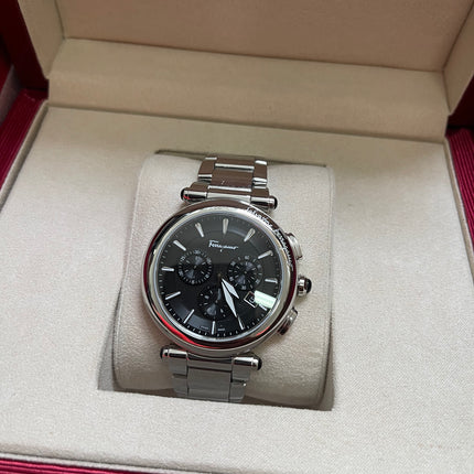 BIG DROP! Preloved Ferragamo Idillio Quartz Chronograph 42mm