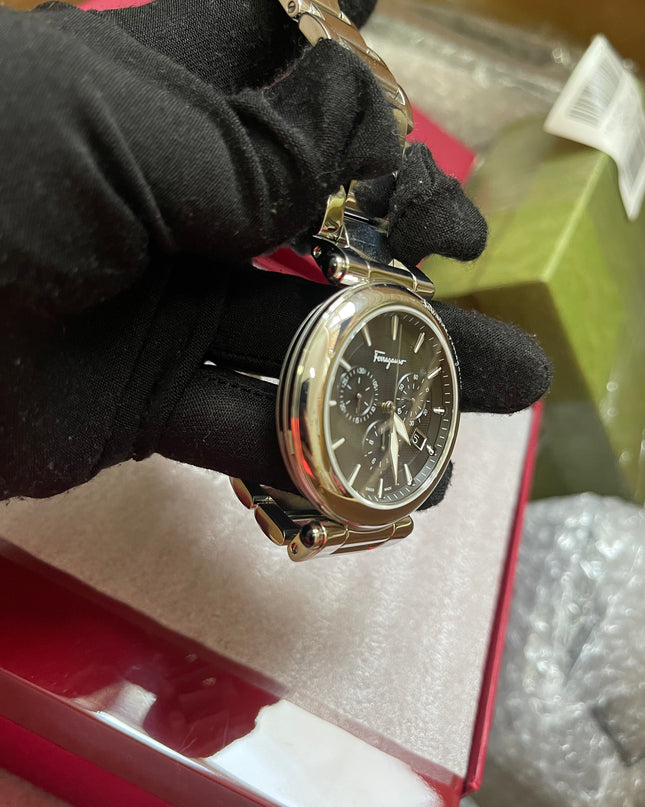 BIG DROP! Preloved Ferragamo Idillio Quartz Chronograph 42mm