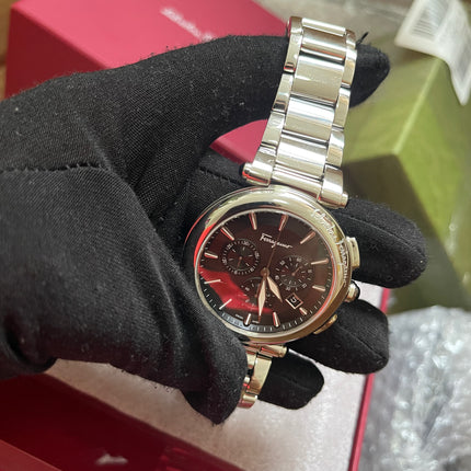 BIG DROP! Preloved Ferragamo Idillio Quartz Chronograph 42mm