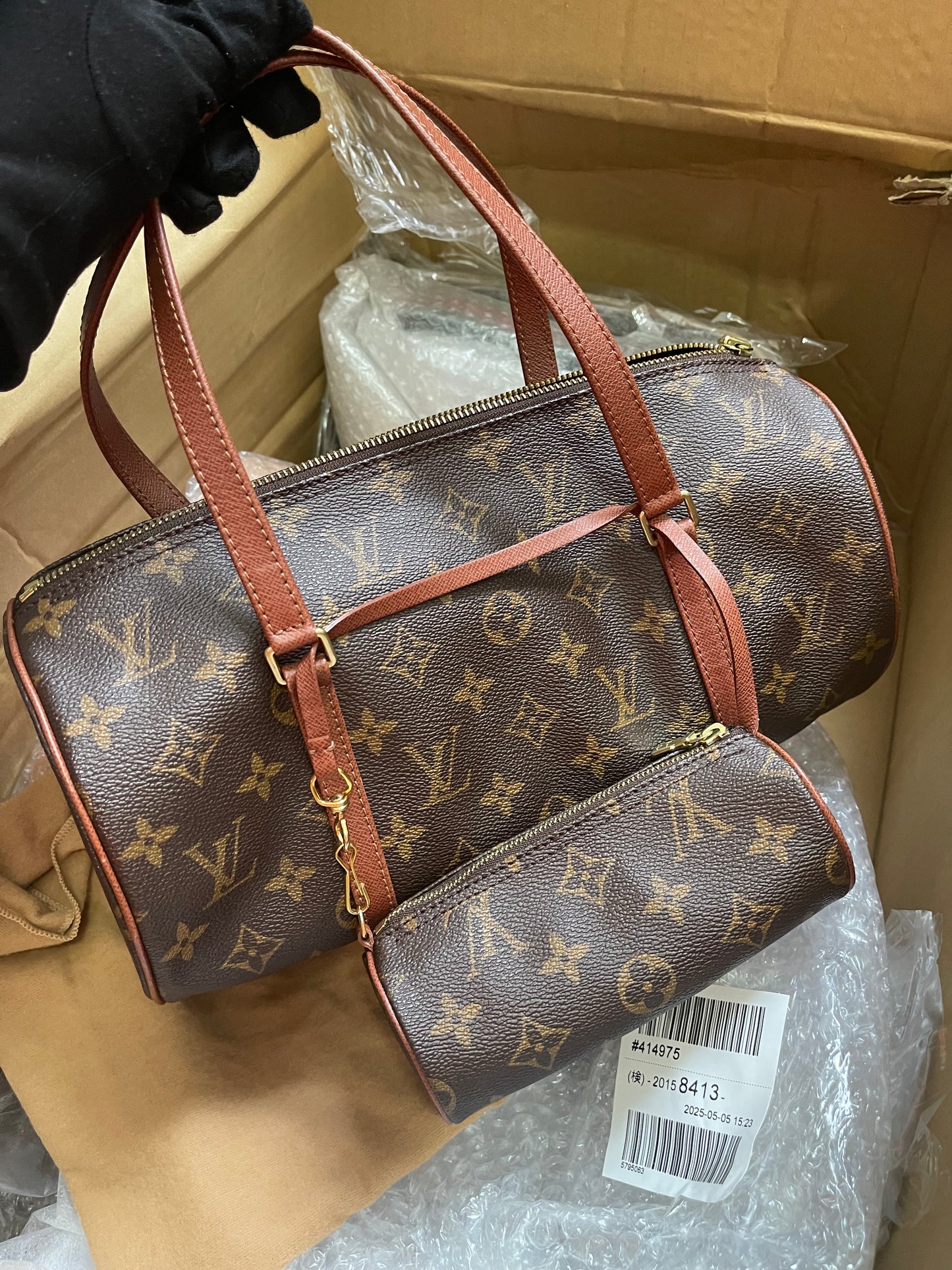 Preloved Louis Vuitton 1993 Monogram Papillon 30 handbag