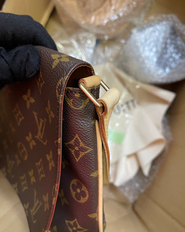 BIG DROP!! Preloved Louis Vuitton  2001 Musette Tango shoulder bag