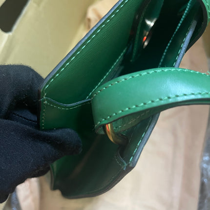 Preloved Louis Vuitton Green Epi Leather Cluny Shoulder Bag