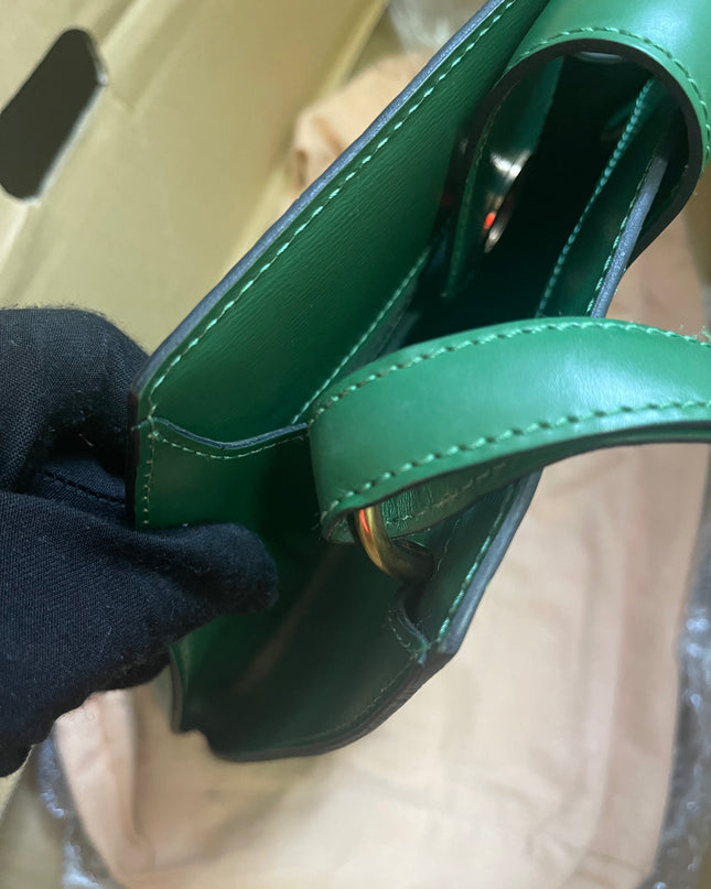 Preloved Louis Vuitton Green Epi Leather Cluny Shoulder Bag