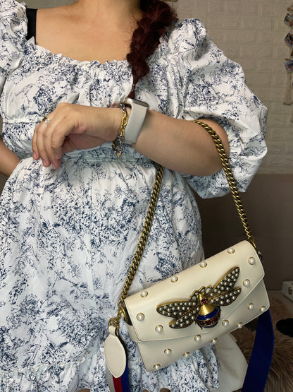Preloved Gucci Bee Pearl Bag