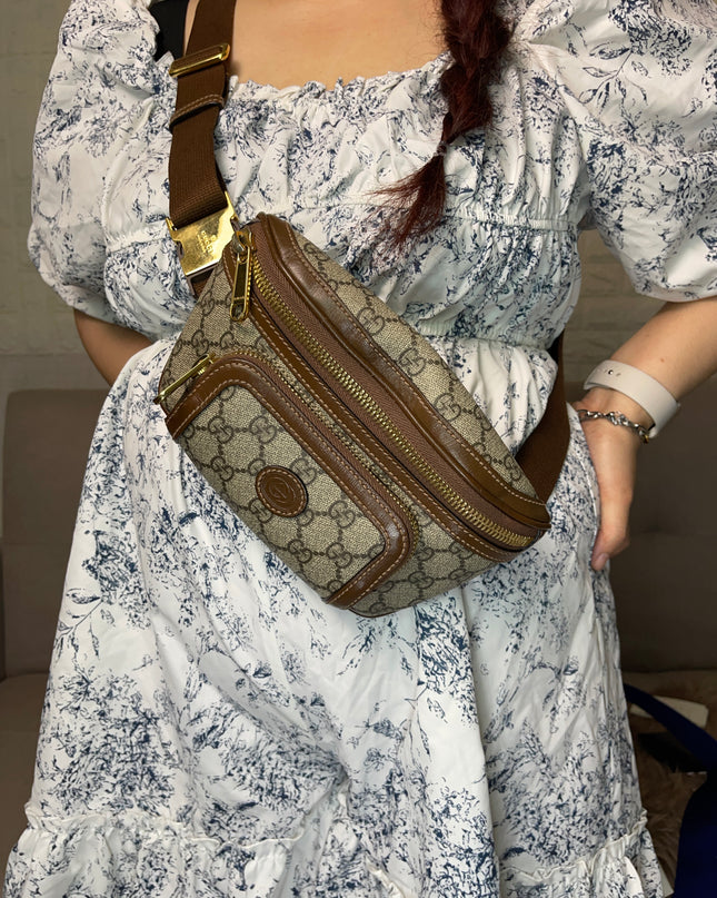 Preloved Gucci Mini Belt Bag – GG Supreme Canvas