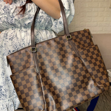Preloved Louis Vuitton Totally Tote – Damier Ebene