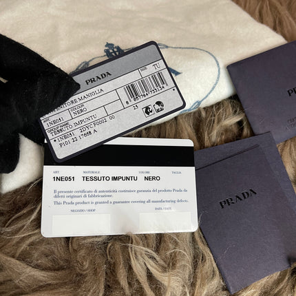 BIG DROP!! Preloved Prada Re-Edition Quilted Nylon Bag – Black